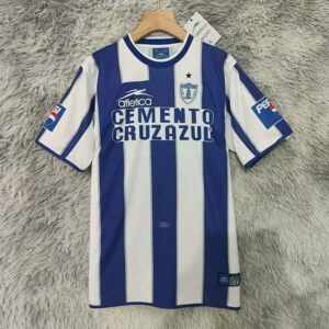 01-02 Pachuca Maillot Domicile Retro