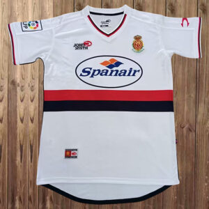 01-02 RCD Mallorca Maillot Exterieur Retro