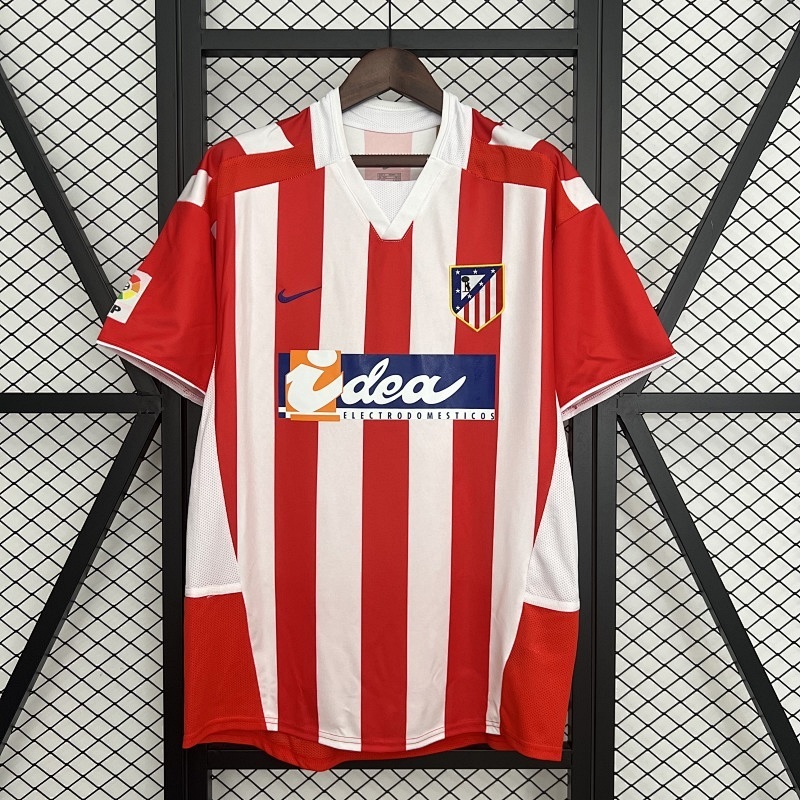 02-03 Atletico Madrid Maillot Domicile Retro