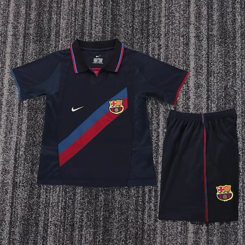 02-03 Barcelona Maillot Third Retro Enfant