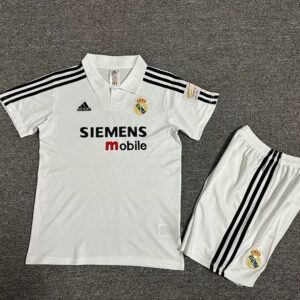 02-03 Real Madrid Maillot Domicile Retro Enfant
