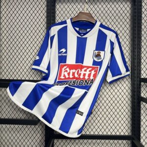 02-03 Real Sociedad Maillot Domicile Retro