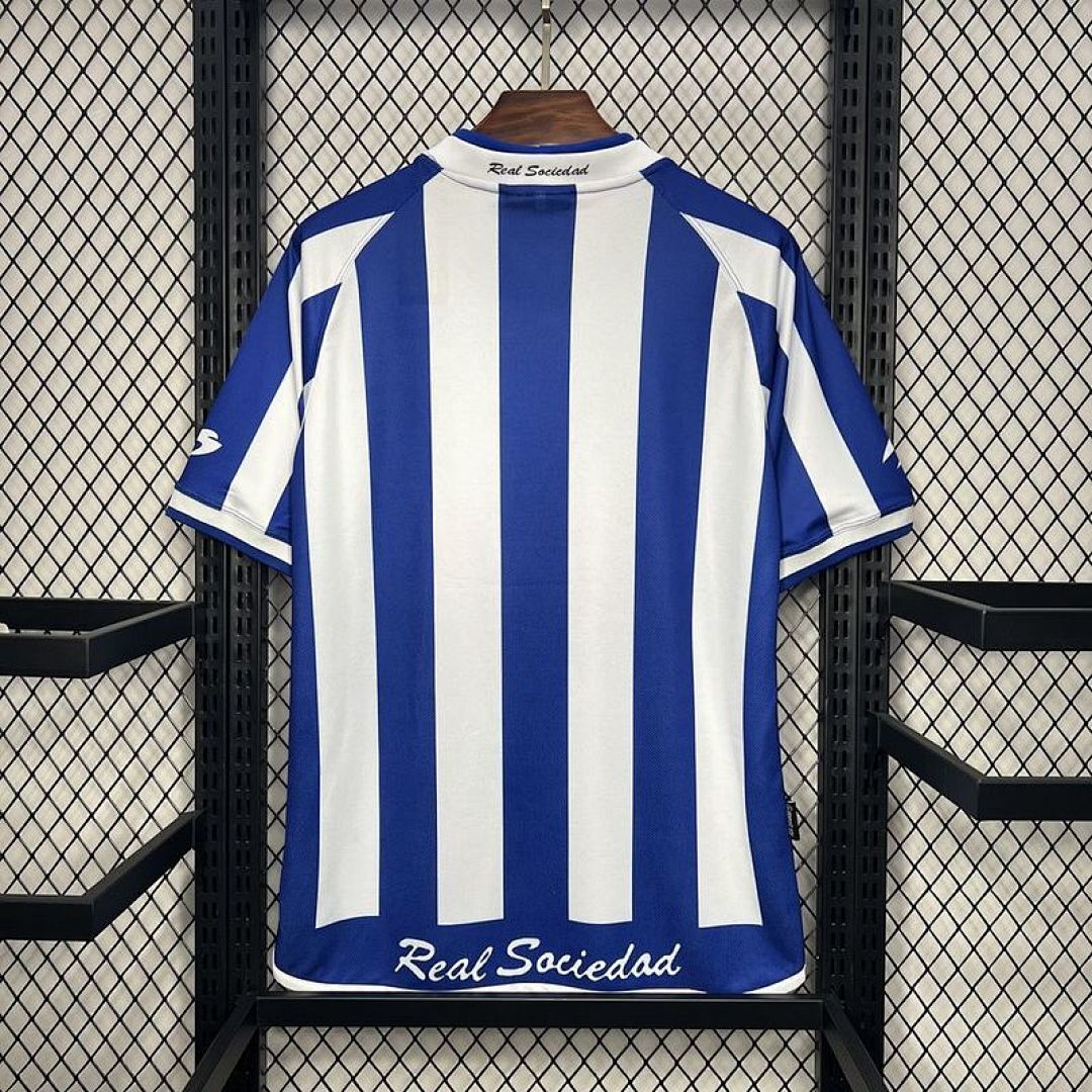 02-03 Real Sociedad Maillot Domicile Retro – Image 2