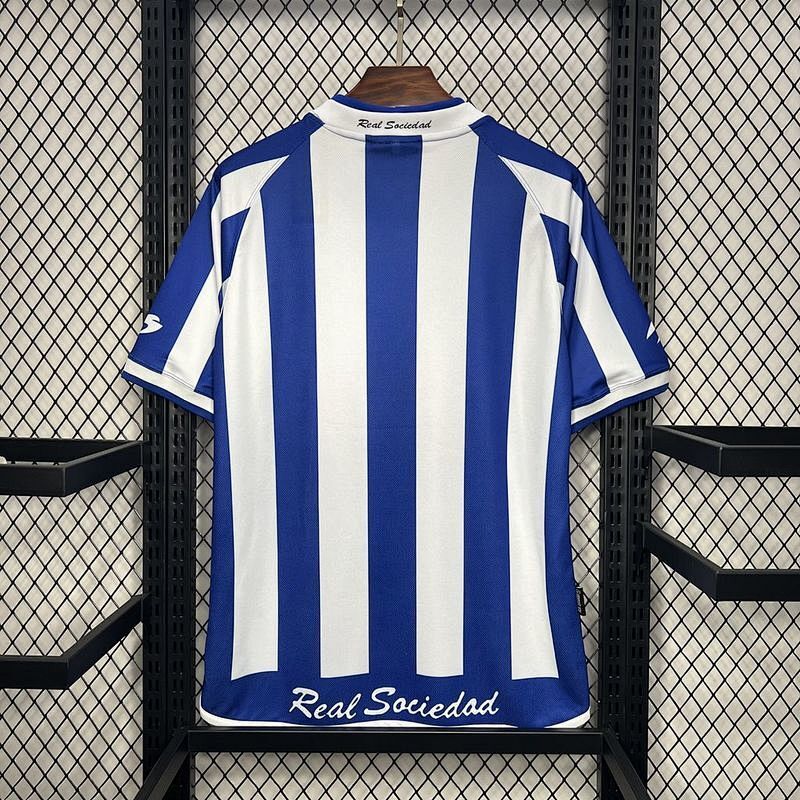02-03 Real Sociedad Maillot Domicile Retro – Image 3