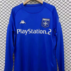 03-04 Auxerre Maillot Exterieur Retro Manches Longues