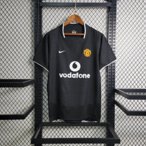 03-04 Manchester United Maillot Exterieur Retro