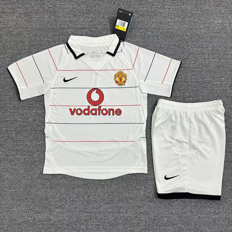 03-05 Manchester United Maillot Domicile Retro Enfant