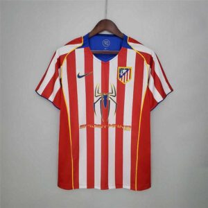04-05 Atletico Madrid Maillot Domicile