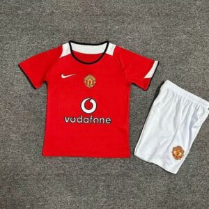 04-06 Manchester United Maillot Domicile Retro Enfant