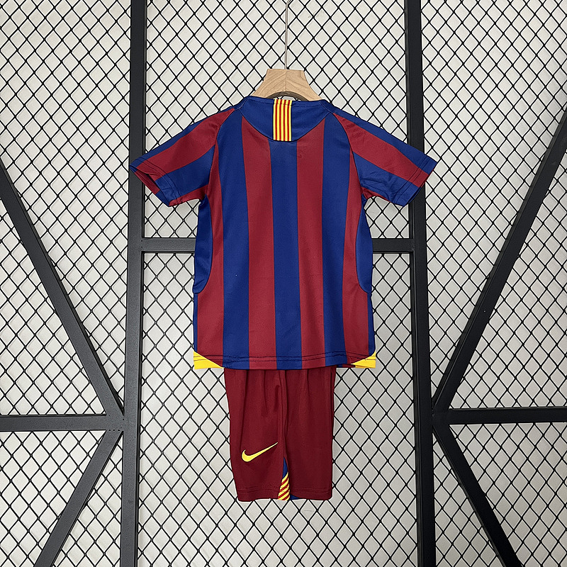 05-06 Barcelona Maillot Domicile Retro Enfant – Image 5