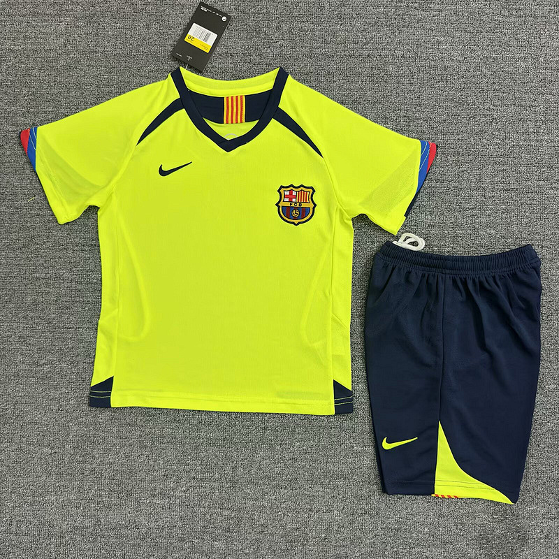 05-06 Barcelona Maillot Exterieur Retro Enfant