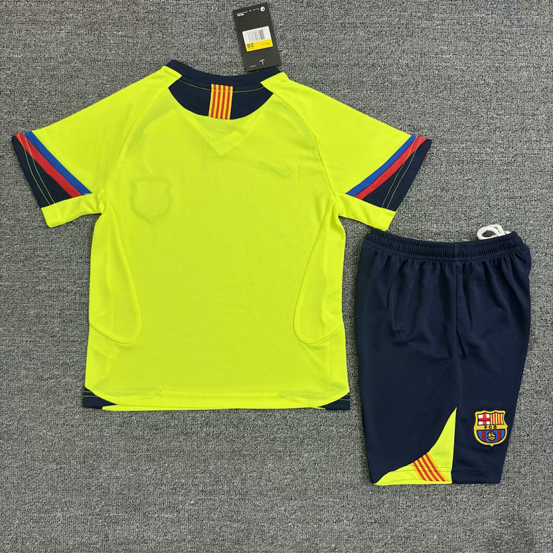 05-06 Barcelona Maillot Exterieur Retro Enfant – Image 2