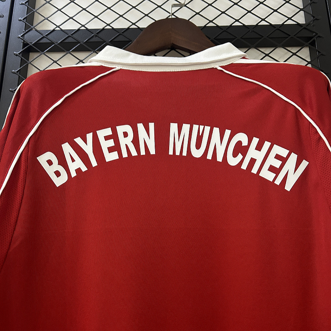 05-06 Bayern Munich Maillot Domicile Retro – Image 2