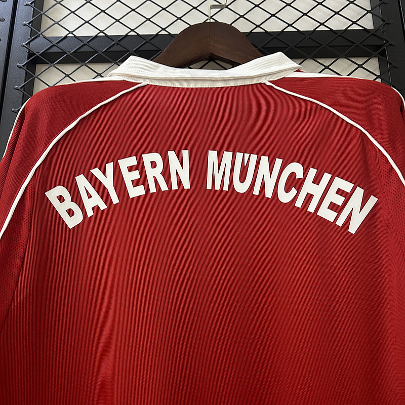05-06 Bayern Munich Maillot Domicile Retro – Image 3