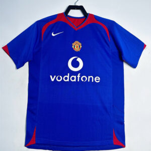 05-06 Manchester United Maillot Exterieur Retro