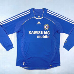 06-07 Chelsea Maillot Domicile Retro Manches Longues