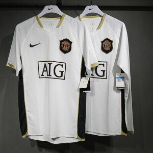 06-07 Manchester United Maillot Exterieur Retro Version Joueur