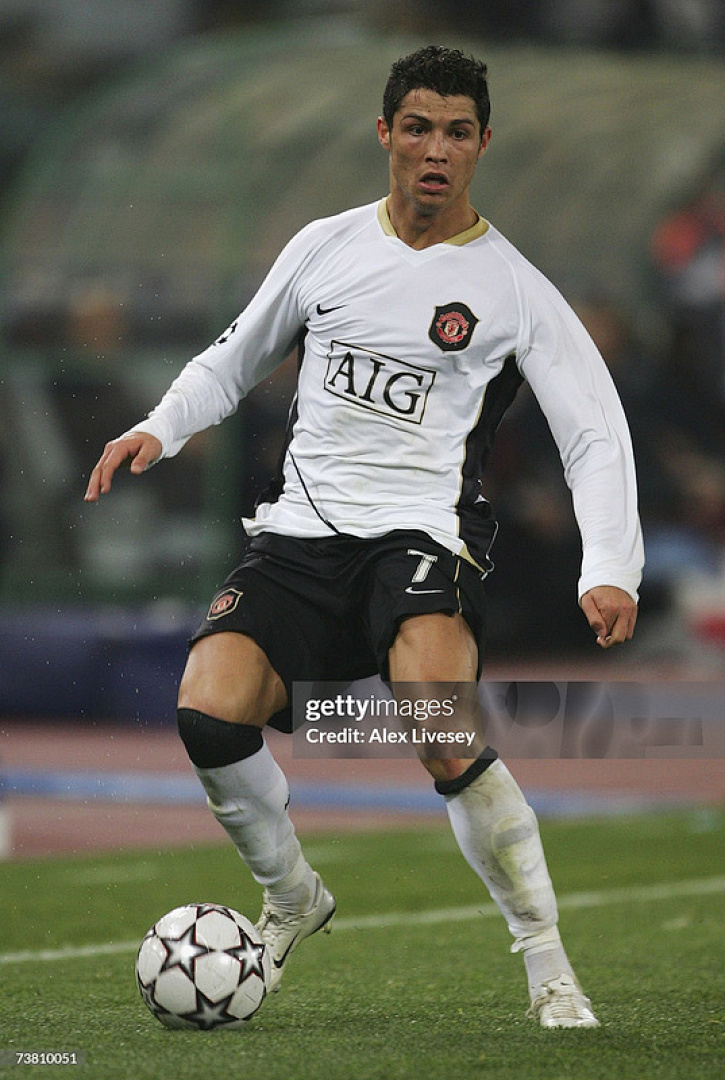 06-07 Manchester United Maillot Exterieur Retro Version Joueur – Image 2