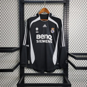 06-07 Real Madrid Maillot Third Manches Longues