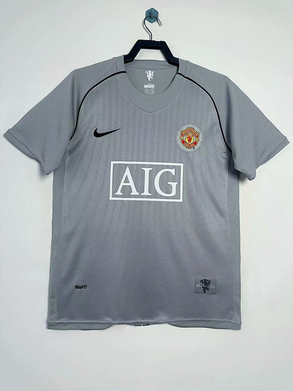 07-08 Manchester United Maillot Gardien Retro