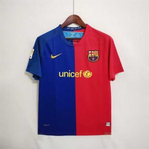 08-09 Barcelona Maillot Domicile