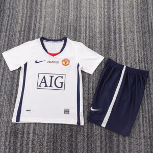 08-09 Manchester United Maillot Exterieur Enfant