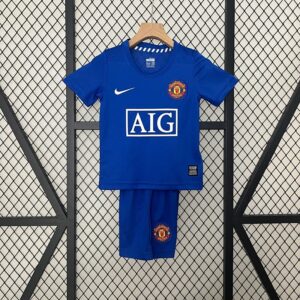08-09 Manchester United Maillot Third Retro Enfant