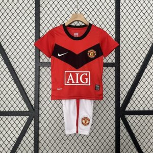 09-10 Manchester United Maillot Domicile Enfant