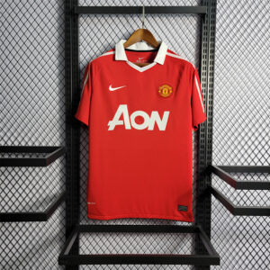 10-11 Manchester United Maillot Domicile