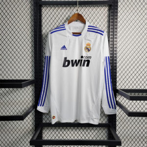 10-11 Real Madrid Maillot Domicile Manches Longues