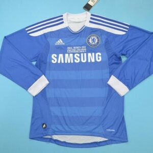 11-12 Chelsea Maillot Domicile Manches Longues