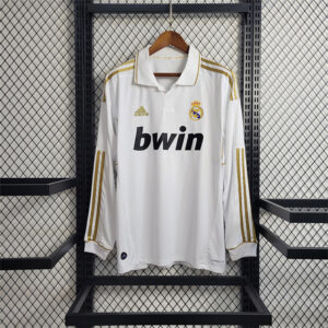 11-12 Real Madrid Maillot Domicile Manches Longues