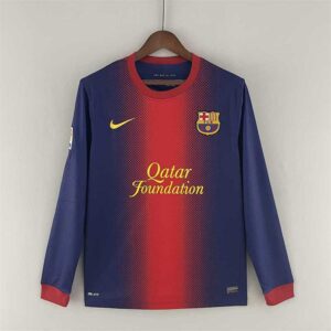 12-13 Barcelona Maillot Domicile Manches Longues