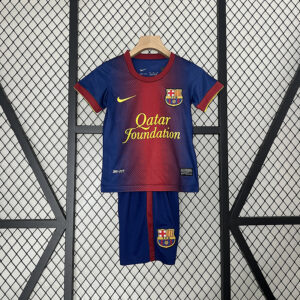 12-13 Barcelona Maillot Domicile Retro Enfant