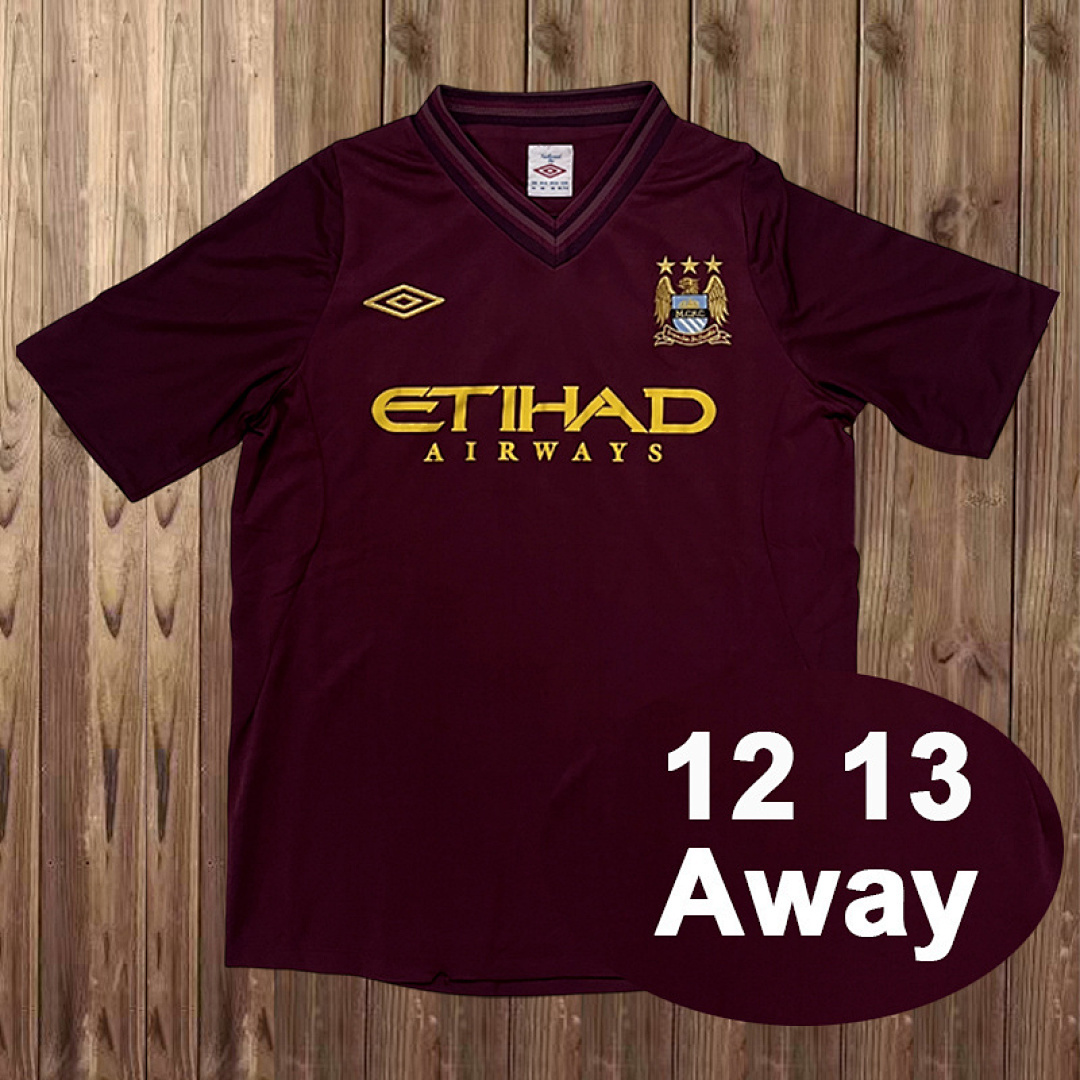 12-13 Manchester City Maillot Exterieur Retro – Image 2