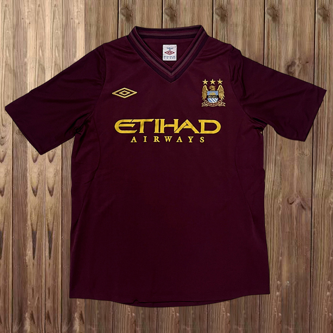 12-13 Manchester City Maillot Exterieur Retro – Image 3
