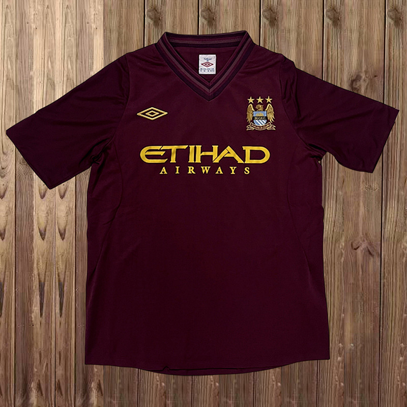 12-13 Manchester City Maillot Exterieur Retro – Image 4