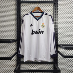12-13 Real Madrid Maillot Domicile Manches Longues
