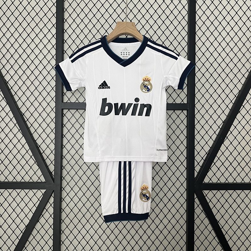 12-13 Real Madrid Maillot Domicile Retro Enfant