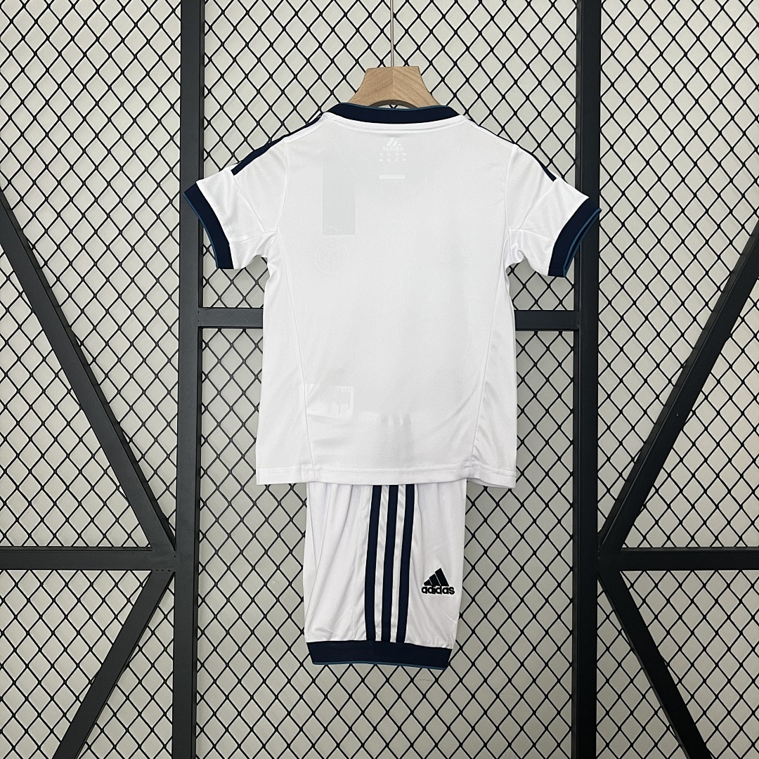 12-13 Real Madrid Maillot Domicile Retro Enfant – Image 4