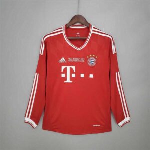13-14 Bayern Munich Maillot Domicile Manches Longues