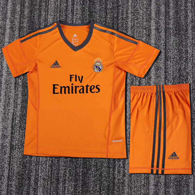 13-14 Real Madrid Maillot Third Retro Enfant