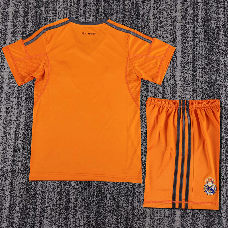 13-14 Real Madrid Maillot Third Retro Enfant – Image 3