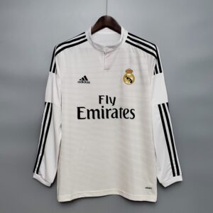 14-15 Real Madrid Maillot Domicile Manches Longues