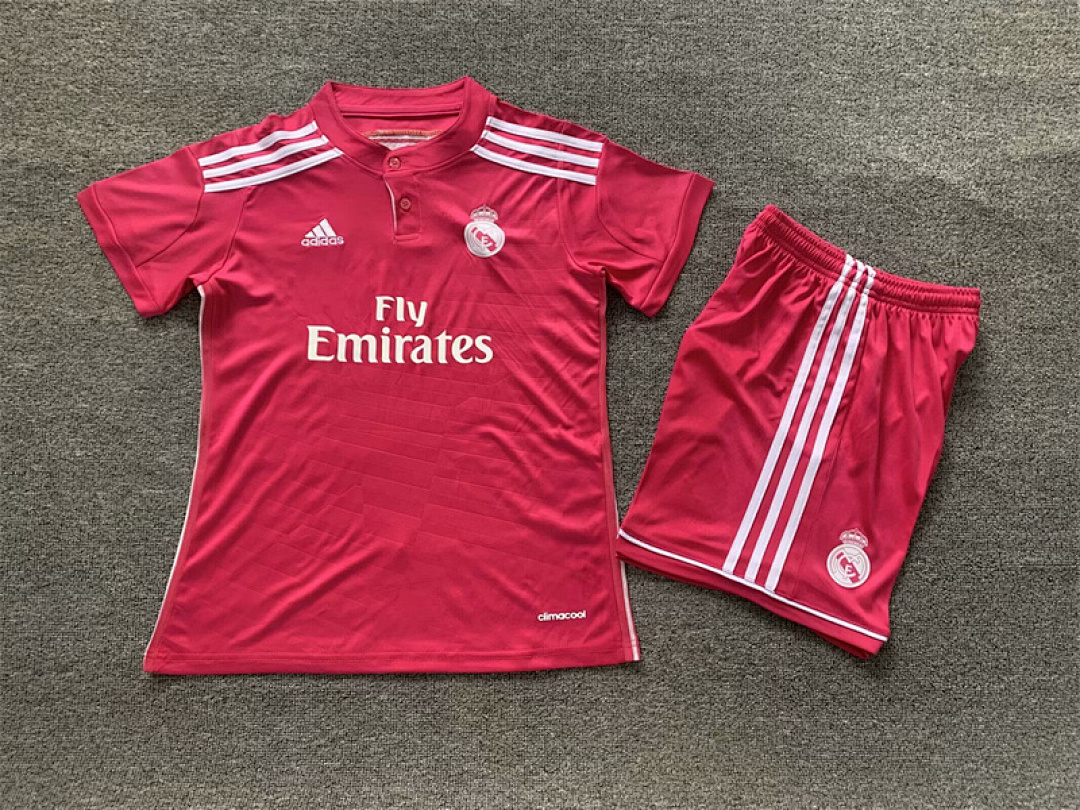 14-15 Real Madrid Maillot Exterieur Retro Enfant – Image 4