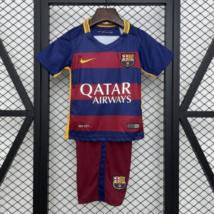 15-16 Barcelona Maillot Domicile Retro Enfant