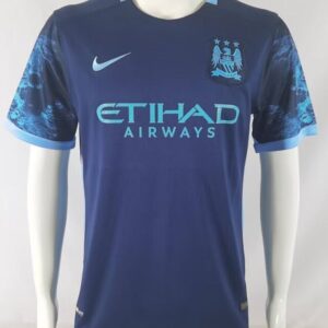 15-16 Manchester City Maillot Exterieur Retro