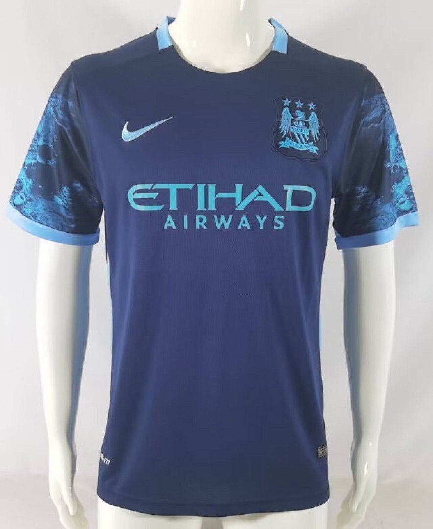 15-16 Manchester City Maillot Exterieur Retro – Image 4