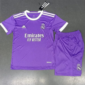 16-17 Real Madrid Maillot Exterieur Retro Enfant