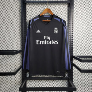 16-17 Real Madrid Maillot Third Manches Longues